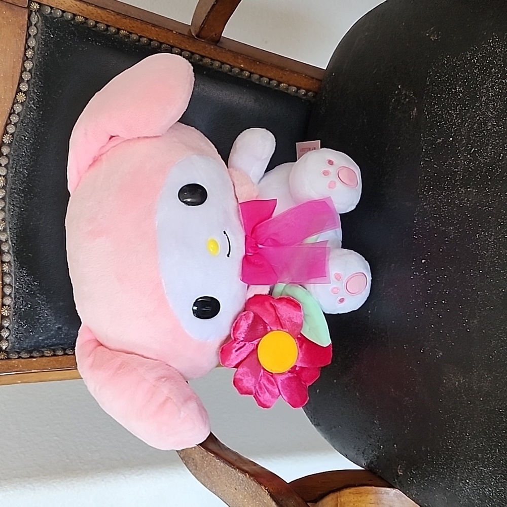 NWT My Melody "Pink Daisy" 12" Inch Plush